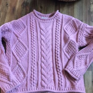 Madewell Cable Knit Sweater